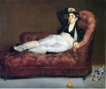 Jeune femme allongée en costume espagnol Édouard Manet